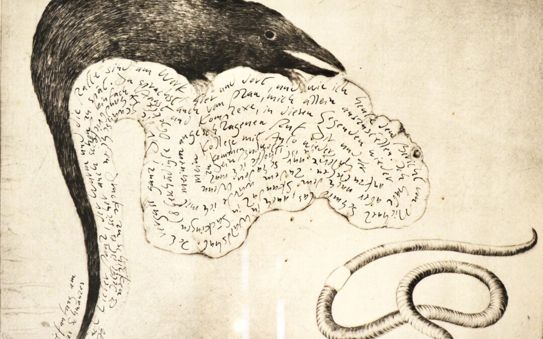 Widmung an Paul Klahn mit handgeschriebenem Text